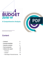Union Budget A Comprehensive Analysis