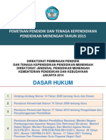 Petunjuk Pengisian Pemetaan PTK Dikmen 2015