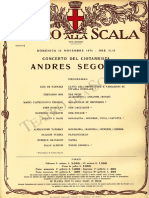 Locandina Concerto Segovia Scala 19711114SEGO - 2115 - C