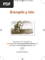 Evangelio y Vida Marzo- Abril 2018 