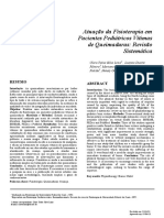 Atuação Da Fisioterapia em Pacientes Pediátricos Vítimas de Queimaduras Revisão Sistemática