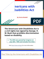 American With Disabilities Act
