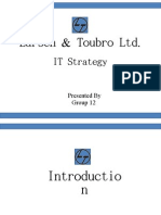 Larsen Toubro LTD: IT Strategy