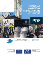 Europeanconventionhandbookforpolice PDF