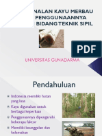 Penggunaan Kayu