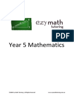 Ezy Math Tutoring - Year 5