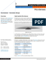 Microlenses - Microlens Arrays - Micralyne MEMS Manufacturer