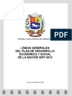 Plan de la Nación 2007-2013