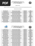 Homologação 5a Turma 1