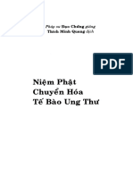 Niệm Phật Chuyển Hóa Tế Bào Ung Thư