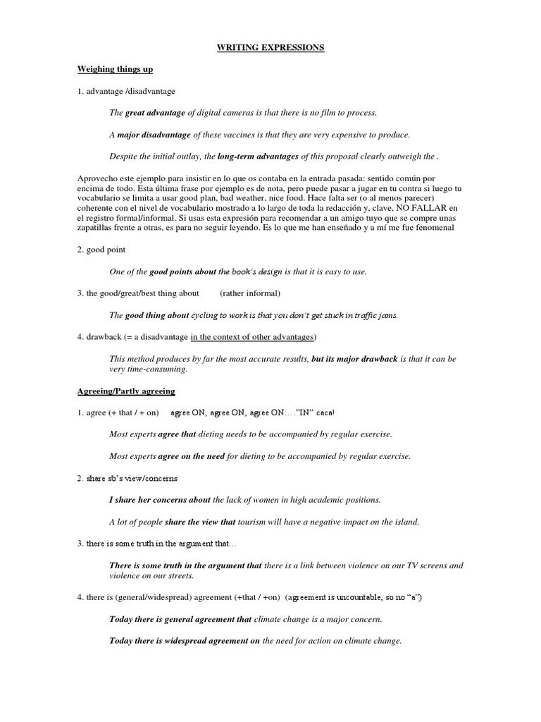 Effective Writing Expressions Guide | PDF | Human | Mind