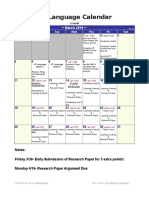 Ap March Calendar