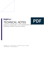 BA Configuration Tool Technical Note