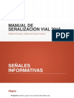 MANUAL DE SEÑALIZACIÓN: Señales Informativas (Colombia)