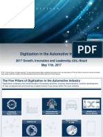 Digitization in The Automotive Industry: 2017 Growth, Innovation and Leadership (GIL) Brazil May 11th, 2017