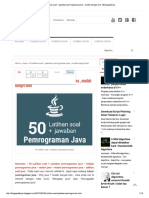 Soal Pemrograman Java 50 PG