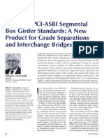 JL-97-September-October AASHTO-PCI-ASBI Segmental Box Girder Standards A New Product For Grade Separations and Interchange Bridges