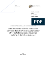Universalización del sistema interamericano de derechos humanos (2015)