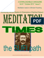 Meditation Times October 2010