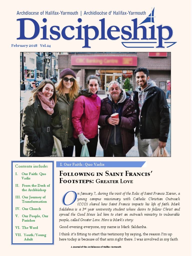 Discipleship Journal Feb 2018 Final 1 PDF Catholic Church Eucharist