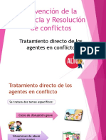 Prevención de La Violencia y Resolución de Conflictos