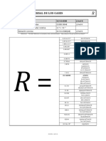 Constante R Valores PDF