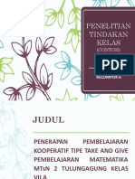 Penelitian Tindakan Kelas