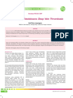 CME 244-Diagnosis Dan Tatalaksana Deep Vein Thrombosis PDF