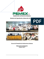 Manual Formación de Instructores Internos Pemex