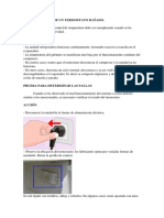 Prueba de Termostato