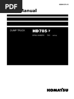 Shop Manual HD 785-7