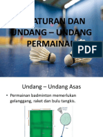 Peraturan Dan Undang - Undang Permainan