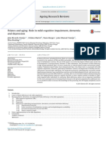 Folates and Aging- Role in Mild Cognitive Impairment, Dementia and Depression (2015)