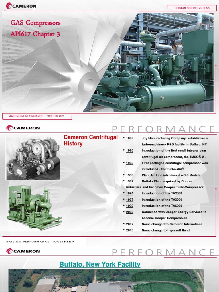 API 617 CAMERON | Transmission (Mechanics) | Natural Gas