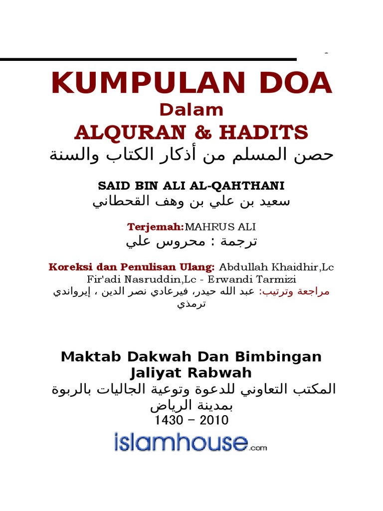Kumpulan Doa Anak Muslimdoc