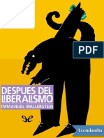 Despues Del Liberalismo - Immanuel Wallerstein