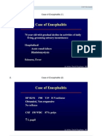 Tufts Opencourseware Case of Encephalitis