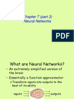 Chap 7 Neural Networks