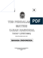 Soal TPPU B. Indonesia 1 Paket B