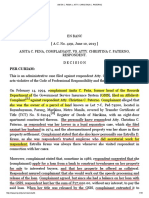 Anita C. Pena v. Atty. Christina C. Paterno