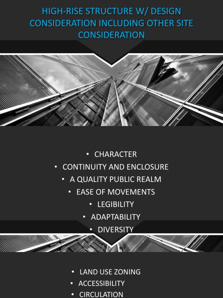 High-Rise Design Considerations Guide | PDF | Hazards | Natural Hazards