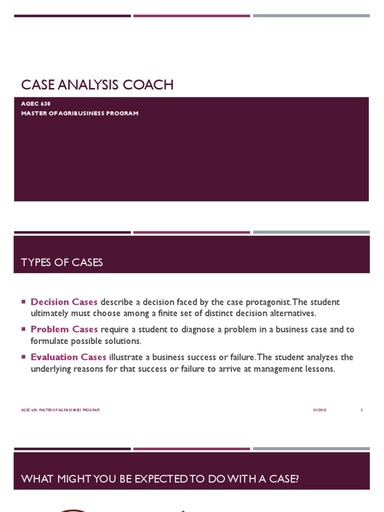 L1. Case Analysis Coach | PDF | Strategic Management | Evaluation