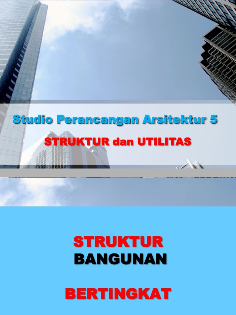 Struktur Utilitas Bangunan Bertingkat