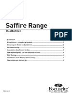 Saffire Range - Dual Unit Support (De)