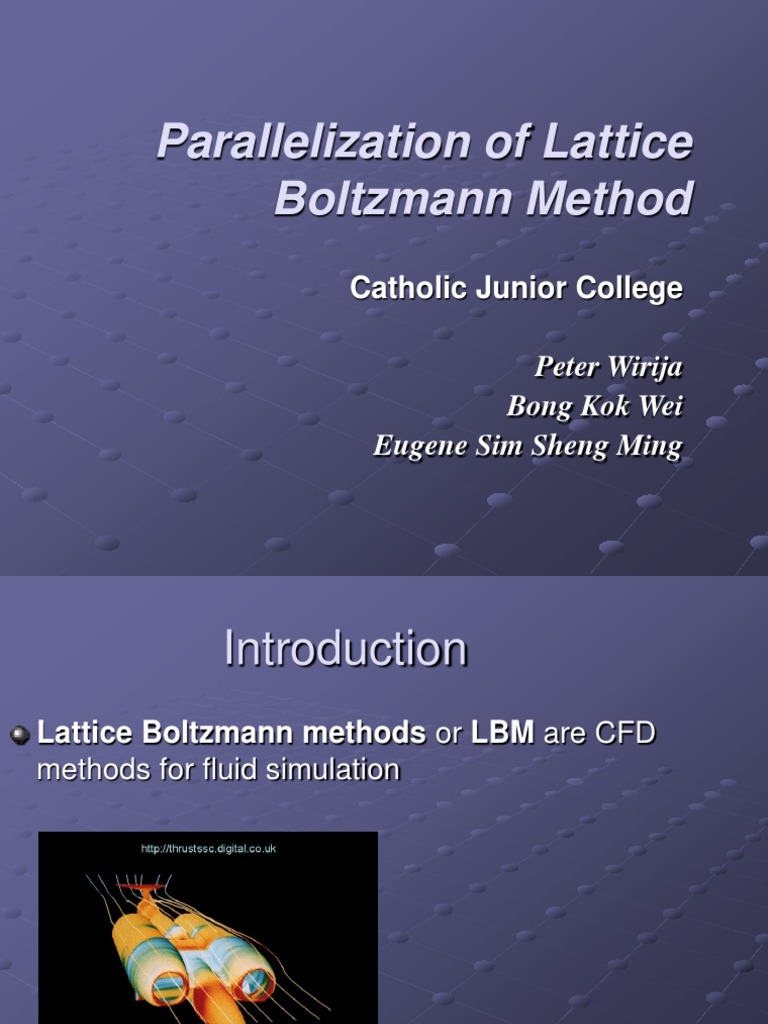 Parallel Lattice Boltzmann Method Analysis | PDF | Computer Engineering ...