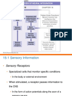 Overview of Neural Integration: Sensory Processing Centers in Brain Conscious and Subconscious Motor Centers in Brain