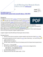 Download Install WordPress di Hosting dan Domain by manthono SN3727038 doc pdf