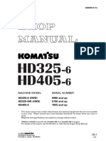 Manual de Oficina Sebm015114 - HD325 - 405-5 - 0502