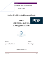 Seminarski Rad Iz Strategijskog Menadžmenta