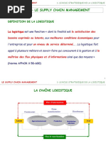Cours Supply Chain Management | PDF | Logistique | Gestion de la chaîne ...